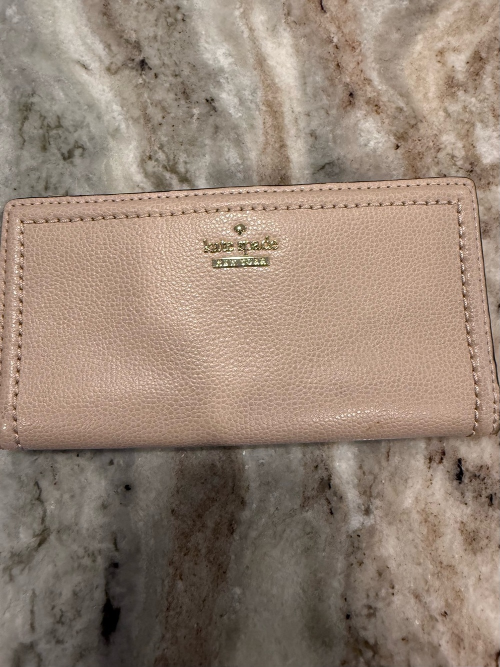 kate spade Blush Leather Wallet